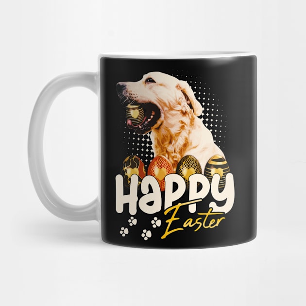 Golden Retriever Easter Shirt by jhay_41